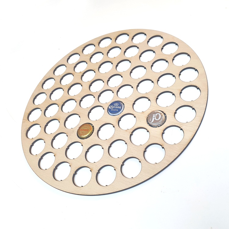 Bottlecap Holder Round Large 360 Lasers